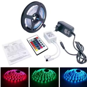 Cinta Luces Led-5mts RGB