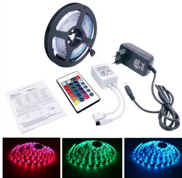 Cinta Luces Led-5mts RGB