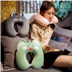 Almohada Viajero p/Cuello Kawaii