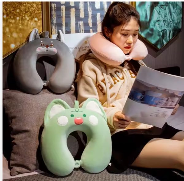 Almohada Viajero p/Cuello Kawaii