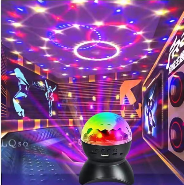 Lampara c/ funcion parlante-Estilo Disco