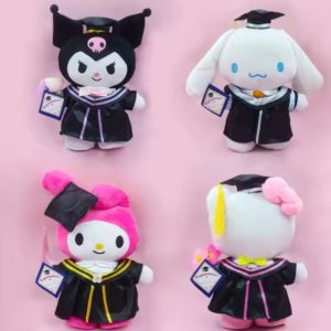 Peluches Graduacion-Version Kawaii Sanriio