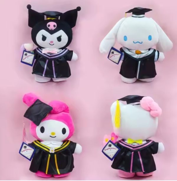 Peluches Graduacion-Version Kawaii Sanriio
