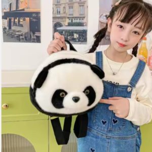 Bolso Peluche-Version Oso Panda