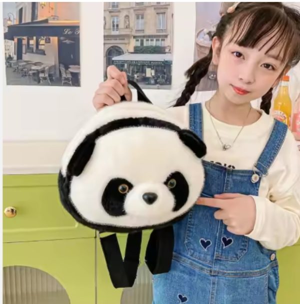 Bolso Peluche-Version Oso Panda