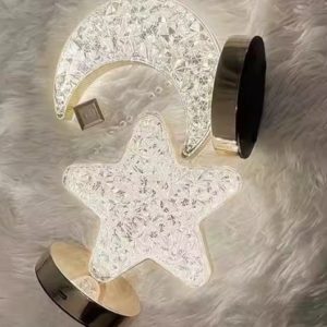 Lampara Decorativa-Version Luna/Estrella