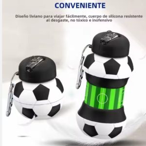 Botella P/agua plegable-Version Deporte