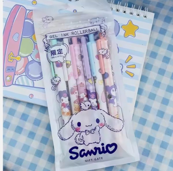 Set lapiceros Kawaii-Version Sanriio tinta azul