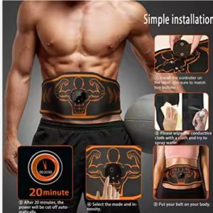 Faja Cinturon estimulador-Version Fitness
