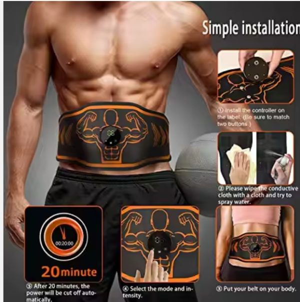 Faja Cinturon estimulador-Version Fitness