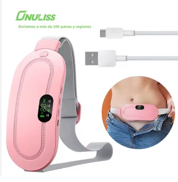 Cinturon termico p/dolor menstrual