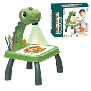 Mesa de dibujo infantil-Version Dinosaurio