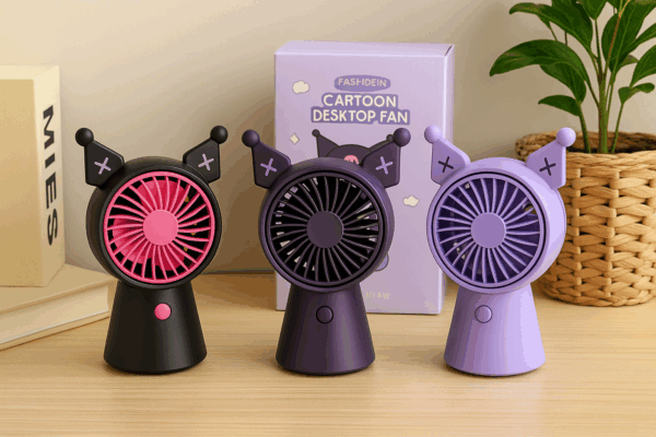 Abanico Portatil-Version Kawaii
