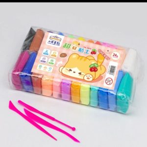 Set Masa Moldeable 24unidades-Version Multicolor