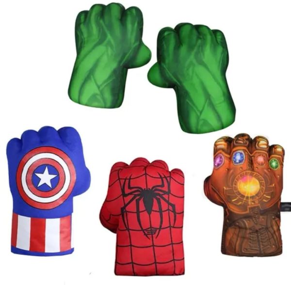 Guante Peluche-Version Vengadores
