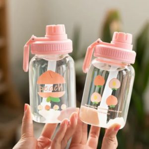 Vaso de Vidrio Kawaii