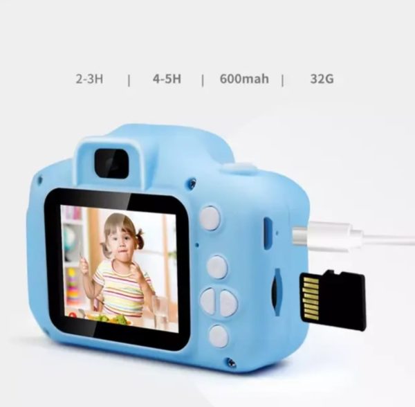 Camara digital Infantil-con funda de Gato - Image 2