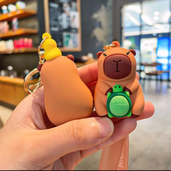 Llavero de Goma- Version Capybara kawaii - Image 3