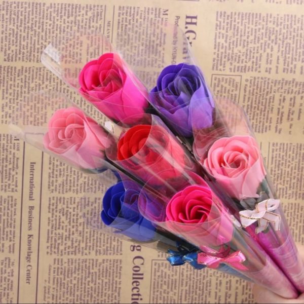Rosa Artifical Te Amo Plastico FLRST-244347 - Image 2