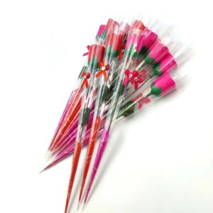 Rosa Artifical Te Amo Plastico FLRST-244347