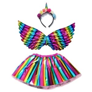 Disfraz Set Hada Unicornio Brillante c/Tutu COD0104445