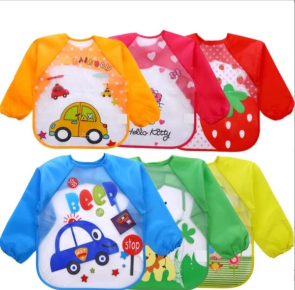 Babero Plastico c/Mangas para Bebe COD0221511 - Image 3