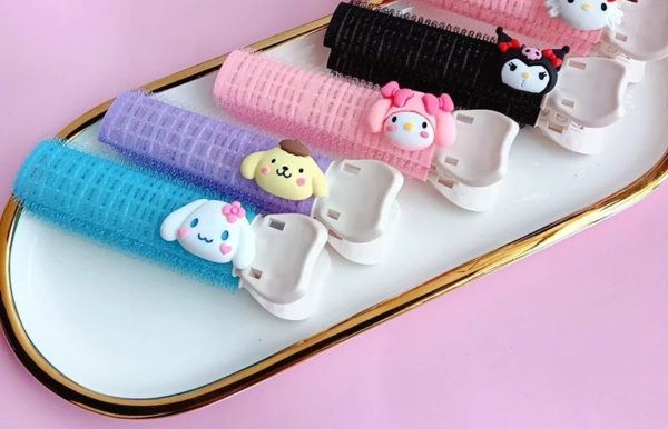 Pinzas Kawaii p/Rulos COD3496