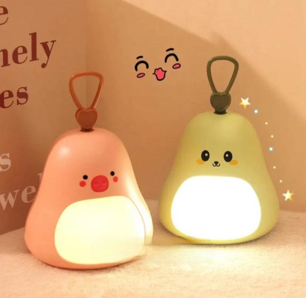 Lampara Kawaii Pera Recargable p/Mesa COD0502 - Image 4