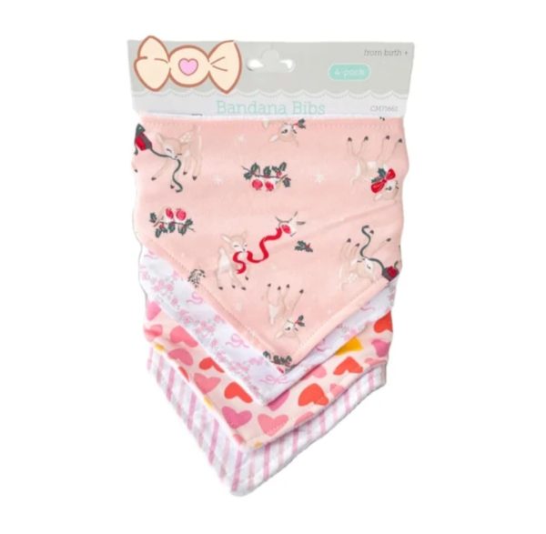 Set de Baberos P/bebe 4pzas Algodon COD842213 - Image 2