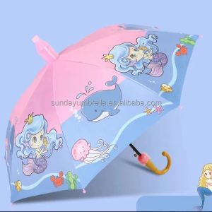 Sombrilla Infantil Baston Sirena