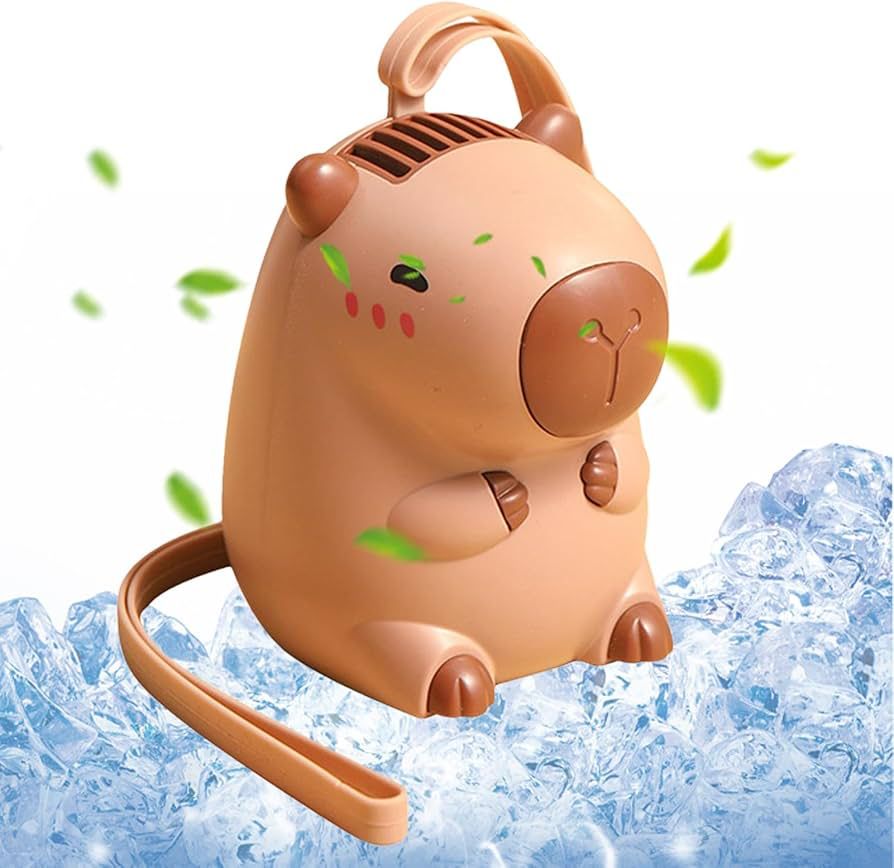 Abanico Recargable Capibara 3D COD845270