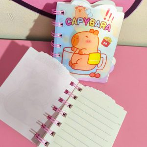 Libretas Mini Resorte Capibara