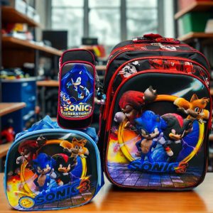 Trío de Bulto Sonic con Rodines