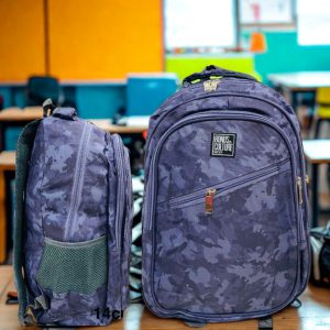 Mochila Juvenil Bonus Culture – Estampado Camuflaje Moderno (3 Cierres)