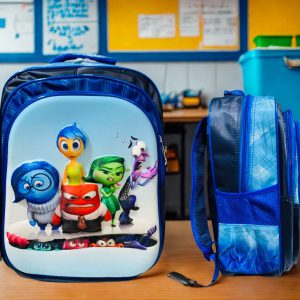 Mochila Escolar Intensamente - Triple Compartimento