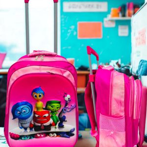 Mochila de Rodines Intensamente: 3 Cierres y Ruedas de Goma