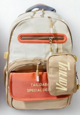 Mochila Juvenil TAILIDA Multi-bolsillos - 6 Cierres + Mini Estuche Incluido - Image 3