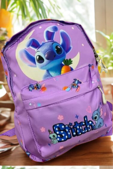 Bolso Infantil de Tela Stitch - Edición Especial Animada