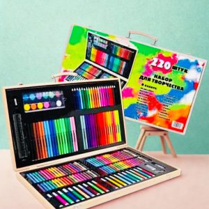 Mega Set de Arte de Madera Premium - 220 Piezas