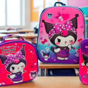 Set Kuromi (Diseño Pink & Purple Gradient)