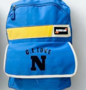 Bolso Juvenil de Tela C.L.LOVE - 3 Cierres