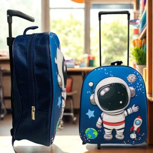 Bolso Pequeño de Rodines Astronauta "Aventura Espacial"