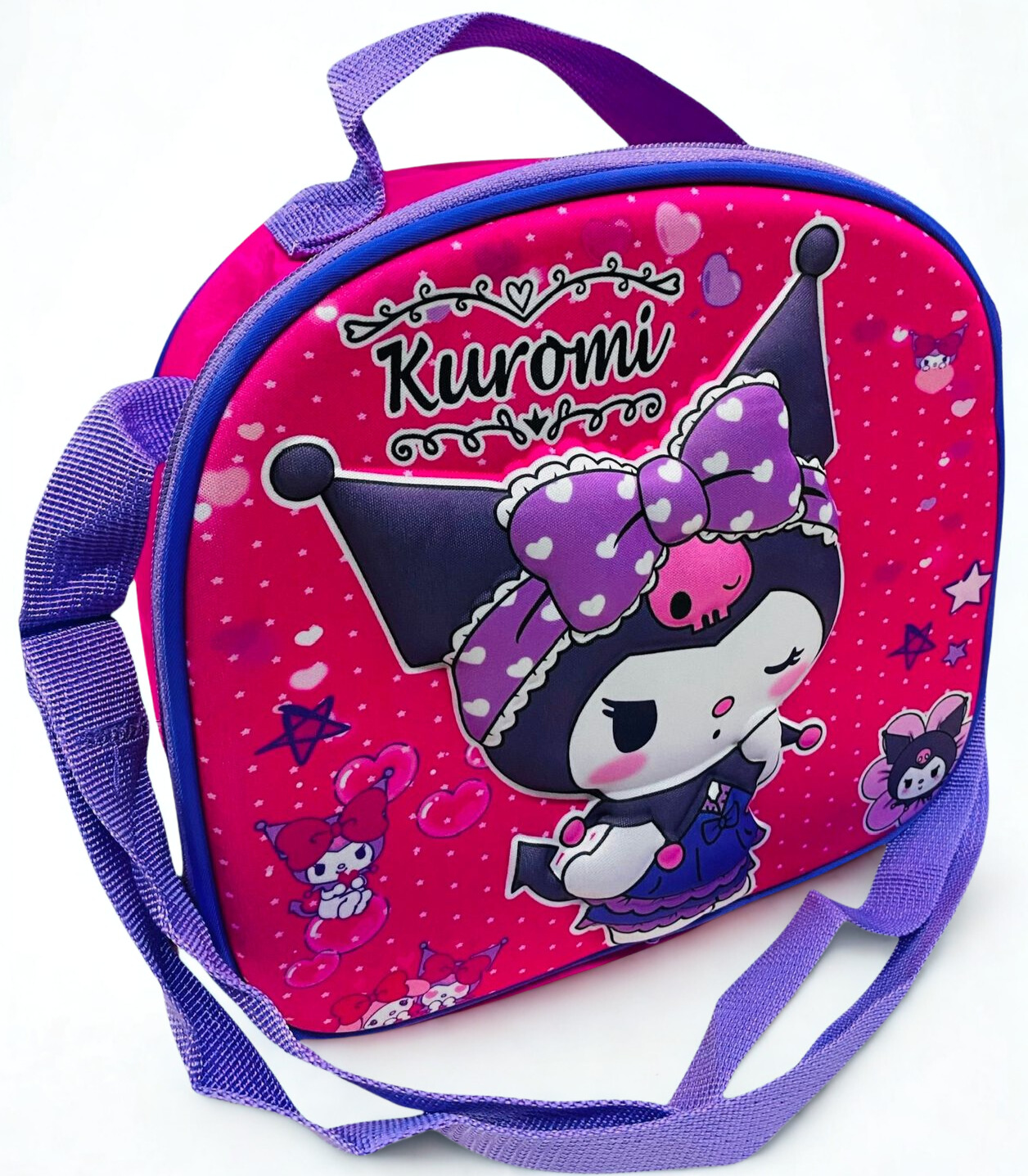 onchera Animada Kuromi – Estilo Puntos y Estrellas.