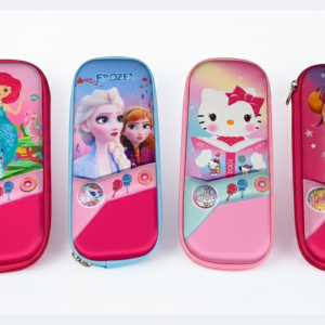 Cartuchera Infantil de Tapa Dura - Edición Personajes Favoritos.