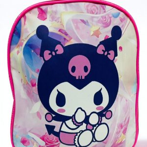 Bolso Kuromi (Estilo Floral/Pink)