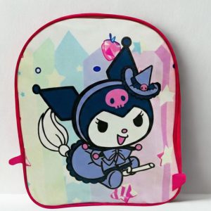 Mini Mochila Infantil - Kuromi (Edición Brujita)